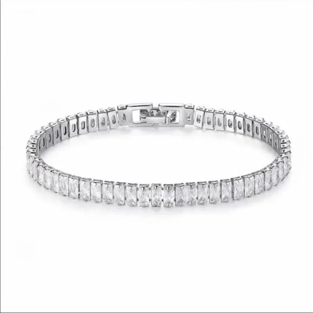 NEW LUXURY BANGLE 925 STERLING SILVER BRACELET, NICE BRACELET, CUTE BRACELET - Picture 7 of 7